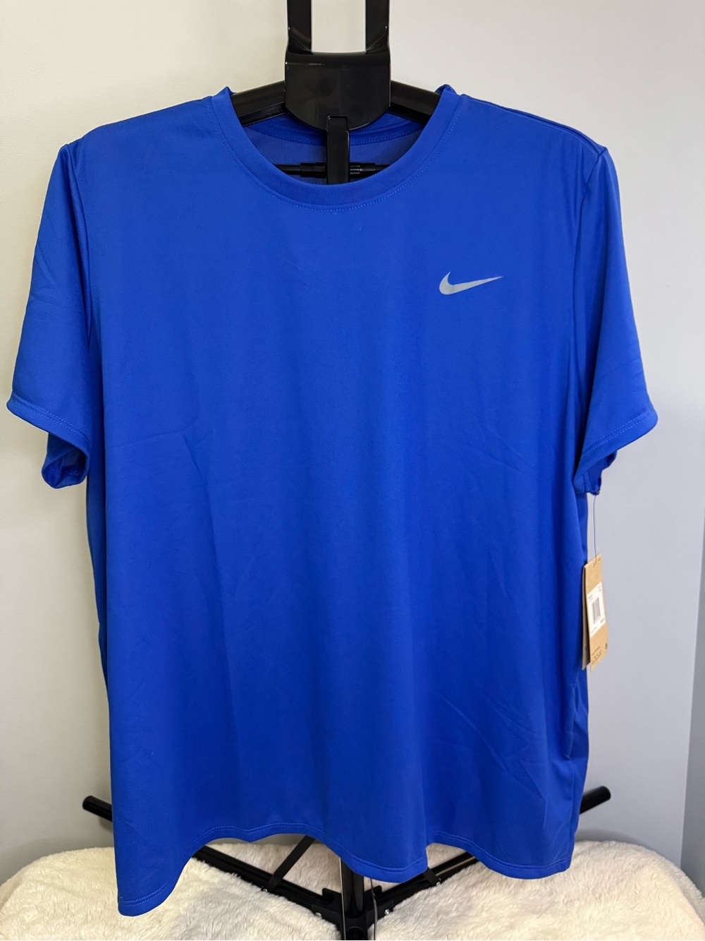 Nike Men's Short Sleeve Performance T-Shirt - Royal Blue